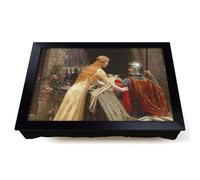 Lap Tray with Bean Bag Cushion, Edmund Leighton God Speed