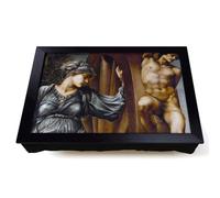 Lap Tray with Bean Bag Cushion, Edward Burne Jones The Wheel Of Fortune