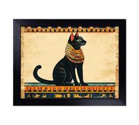 Lap Tray with Bean Bag Cushion, Egyptian Cat