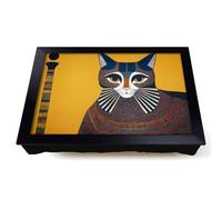 Lap Tray with Bean Bag Cushion, Egyptian Cat