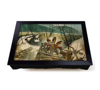 Lap Tray with Bean Bag Cushion, Eric Ravilious The Water Wheel