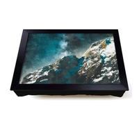Lap Tray with Bean Bag Cushion, Explosion Of Stars Above The Mountains