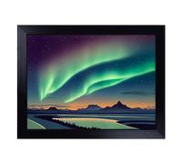 Lap Tray with Bean Bag Cushion, Fearless Northern Lights