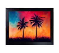 Lap Tray with Bean Bag Cushion, Fearless Palm Trees