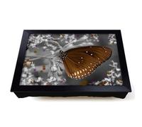 Lap Tray with Bean Bag Cushion, Flower And Butterfly