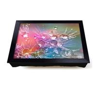 Lap Tray with Bean Bag Cushion, Flower Drops Of Water On Dandelion Seeds