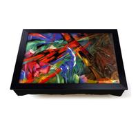 Lap Tray with Bean Bag Cushion, Franz Marc Deer In The Forest
