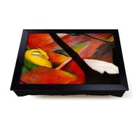 Lap Tray with Bean Bag Cushion, Franz Marc Sleeping Deer In The Forest