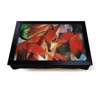 Lap Tray with Bean Bag Cushion, Franz Marc The Foxes 2