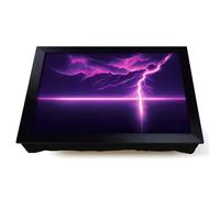 Lap Tray with Bean Bag Cushion, Futuristic Lightning Bolt