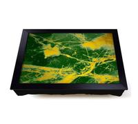 Lap Tray with Bean Bag Cushion, Golden Cracks