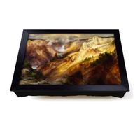 Lap Tray with Bean Bag Cushion, Grand Canyon Of Yellowstone by Thomas Moran