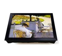 Lap Tray with Bean Bag Cushion, Gustave Caillebotte The Orange Trees