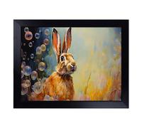 Lap Tray with Bean Bag Cushion, Hare Bubbles