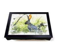 Lap Tray with Bean Bag Cushion, Hare in the Meadow V3