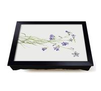Lap Tray with Bean Bag Cushion, Harebell by Mary Vaux Walcott