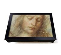 Lap Tray with Bean Bag Cushion, Head Of Christ by Leonardo Da Vinci