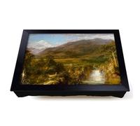 Lap Tray with Bean Bag Cushion, Heart Of The Andes by Frederic Edwin Church