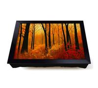 Lap Tray with Bean Bag Cushion, Heavenly Autumn Forest
