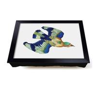 Lap Tray with Bean Bag Cushion, Indian Roller Bird by George Shaw
