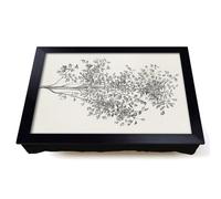 Lap Tray with Bean Bag Cushion, Irish Ivy by Shirley Hibberd