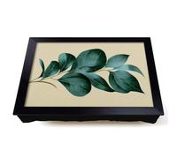 Lap Tray with Bean Bag Cushion, Ivy Leaf Mid Century