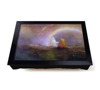 Lap Tray with Bean Bag Cushion, J.M.W. Turner The Wreck Buoy