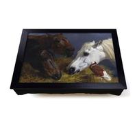 Lap Tray with Bean Bag Cushion, John Frederick Herring Three Horses