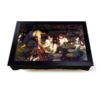 Lap Tray with Bean Bag Cushion, John William Waterhouse Hylas And The