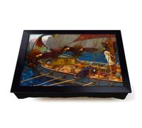 Lap Tray with Bean Bag Cushion, John William Waterhouse Ulises And The