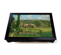 Lap Tray with Bean Bag Cushion, Landscape At Les Patis by Camille Pissarro
