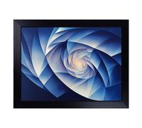 Lap Tray with Bean Bag Cushion, Lively Abstract Fractals Rose Flower
