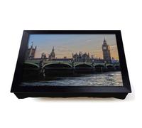 Lap Tray with Bean Bag Cushion, London Big Ben Parliament