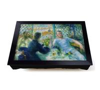 Lap Tray with Bean Bag Cushion, Lunch At The Restaurant Fournaise by