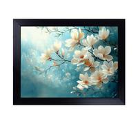 Lap Tray with Bean Bag Cushion, Magnolia Flower