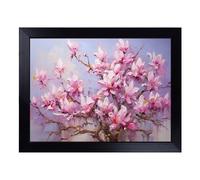 Lap Tray with Bean Bag Cushion, Magnolia Flower Impressionism