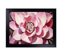 Lap Tray with Bean Bag Cushion, Magnolia Flower Op Art