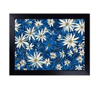 Lap Tray with Bean Bag Cushion, Magnolia Flower Pattern
