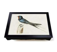 Lap Tray with Bean Bag Cushion, Male Barn Swallow by Von Wright
