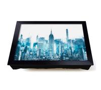 Lap Tray with Bean Bag Cushion, Manhattan New York Skyline Art