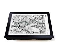 Lap Tray with Bean Bag Cushion, Map Rome Italy