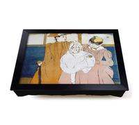 Lap Tray with Bean Bag Cushion, Mary Cassatt On The River