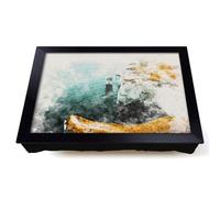 Lap Tray with Bean Bag Cushion, Old Harry Rocks In Dorset