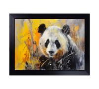 Lap Tray with Bean Bag Cushion, Panda Gestural