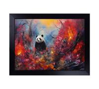 Lap Tray with Bean Bag Cushion, Panda Impressionism