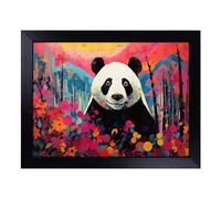 Lap Tray with Bean Bag Cushion, Panda Orphism