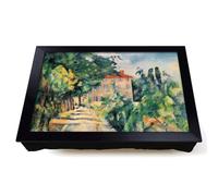 Lap Tray with Bean Bag Cushion, Paul Cezanne House with Red Roof