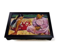 Lap Tray with Bean Bag Cushion, Paul Gauguin Tahitian Women On The Beach