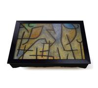 Lap Tray with Bean Bag Cushion, Paul Klee Conquest Of The Mountain