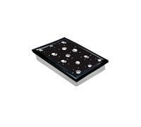 lap tray with bean bag cushion Paws Design Black Frame Grey Cushion Base LapTray Breakfast in Bed tray Cushion Rest Serving Lap Top Tray with beans Camper Van serving Camping Lightweight Learning